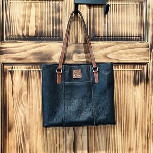 Dooney & Bourke Black Leather Shoulder Bag